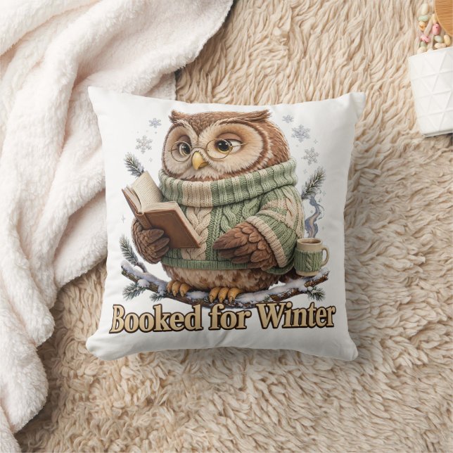 Coussin de professeur de chouette mignon (Couverture)