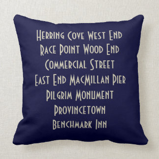 Coussin de Provincetown