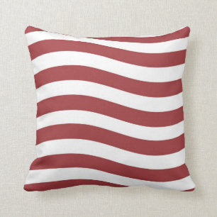 COUSSIN DE RAYURES DE DRAPEAU DES ETATS-UNIS