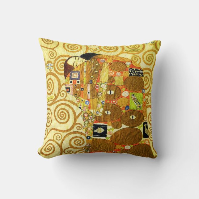 Coussin de réalisation de Gustav Klimt (Recto)