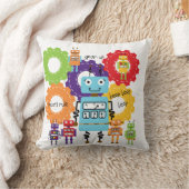 Coussin de règle de robots (Couverture)