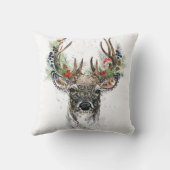 Coussin de renne classique (Verso)