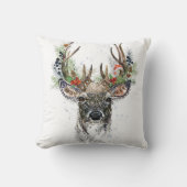 Coussin de renne classique (Recto)