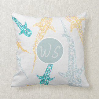 Coussin de requin de baleine