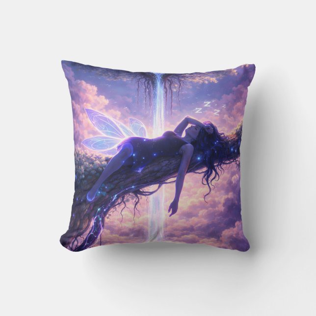 Coussin de rêve de fée mignon Cadeau pour filles E (Recto)