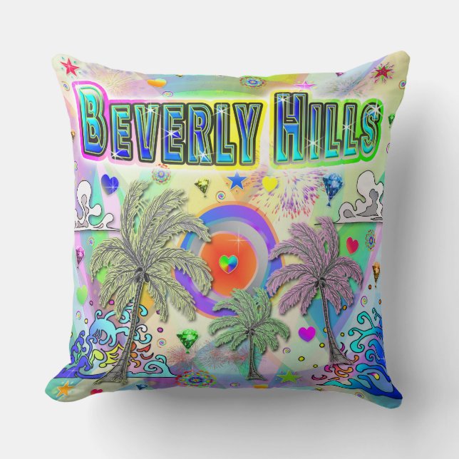 Coussin de rêve profond de Beverly Hills (Recto)