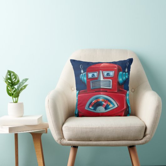 Coussin de robot "sur garde" (Chaise)