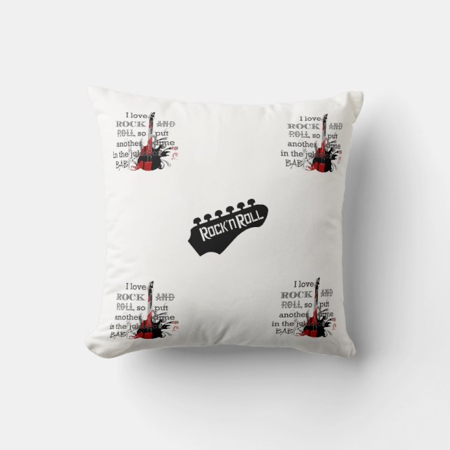 Coussin de "rock" (Recto)