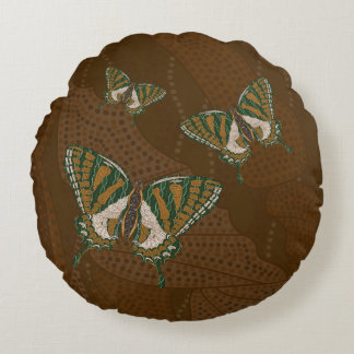 Coussin de ronde autochtone Swallowtail