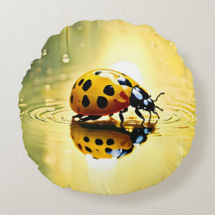 Coussin de ronde Ladybug