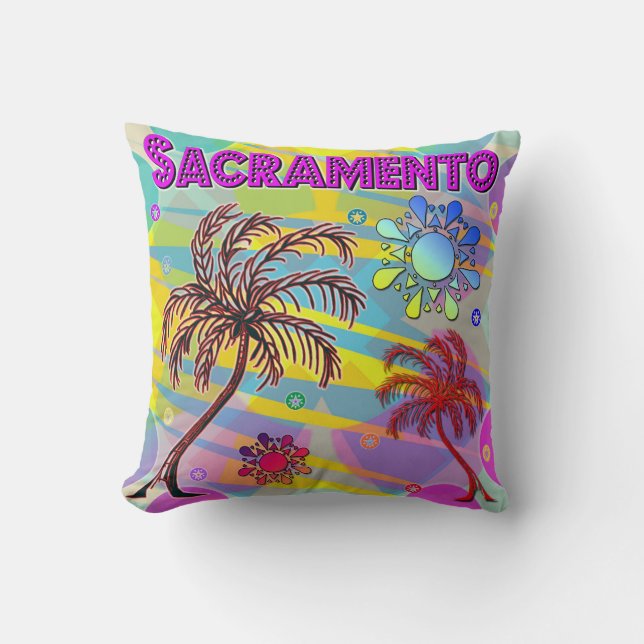 Coussin de Sacramento Happy and Hope (Recto)