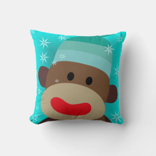 Coussin de singe à bec bleu