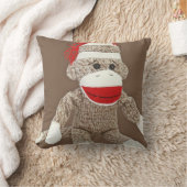 coussin de singe de chaussette (Couverture)