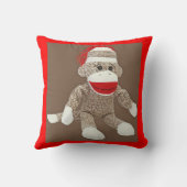 coussin de singe de chaussette (Verso)