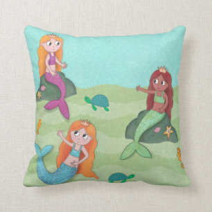 Coussin de sirène
