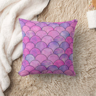 Coussin de sirène, coussin mignon, coussin