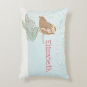 Coussin de sirène personnalisé (Devant(Vertical))