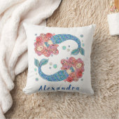 Coussin de sirène personnalisé (Couverture)