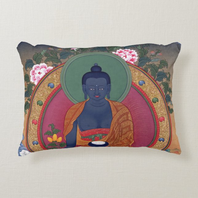 Coussin de sommeil de Bouddha de médecine bon (Devant)