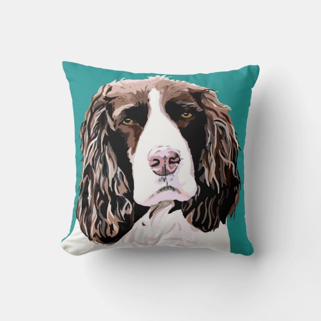 Coussin de springer spaniel (Recto)