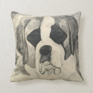 Coussin de St Bernard d'amour de chiot