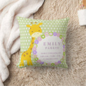 Coussin de stat de faire-part de naissance (Couverture)