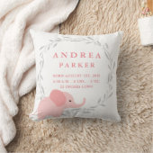 Coussin de stat de faire-part de naissance (Couverture)