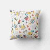 Coussin de statistiques de naissance de constructi (Verso)