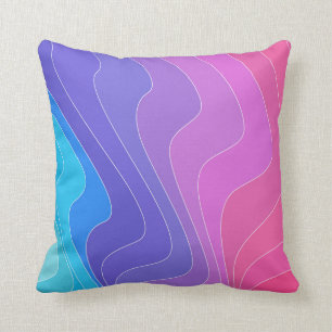 Coussin de style abstrait moderne