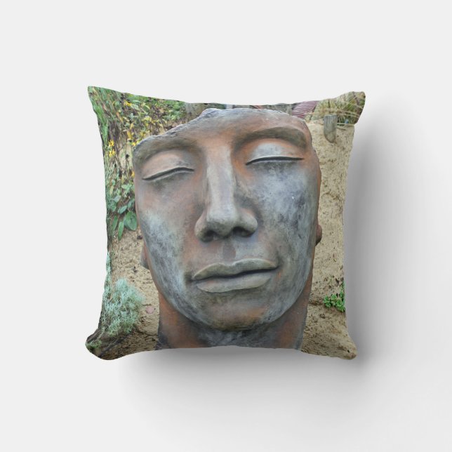 Coussin de style cool Ancien Visage ! (Recto)