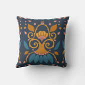 Coussin de style médiéval motif orné (Verso)