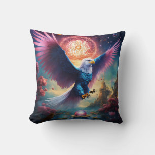 Coussin de style photographique sous-marin à longu