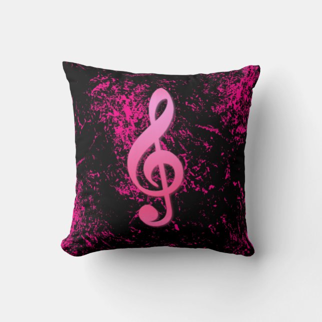 Coussin de symbole de note de musique (Recto)