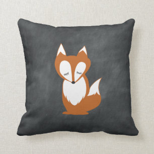 Coussin de tableau de Fox de région boisée