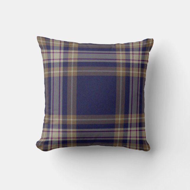Coussin de tartan de Baker (Recto)
