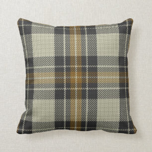 Coussin de tartan de brûlures