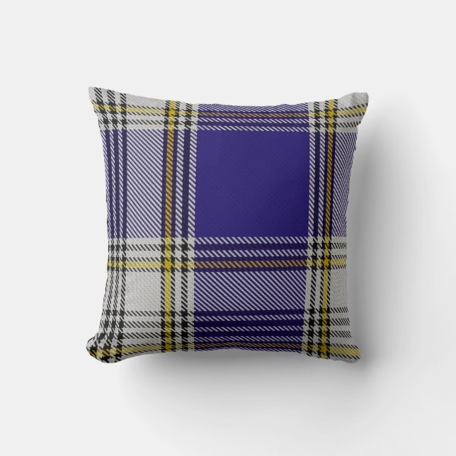Coussin de tartan de Livingstone (Recto)
