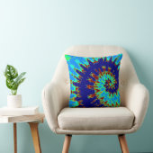 Coussin de teinture à tourbe bleue (Chaise)