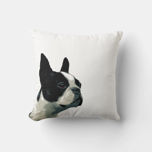 Coussin de terrier de Boston (Recto)
