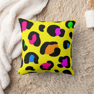 Coussin de tigre coloré, Coussin mignon
