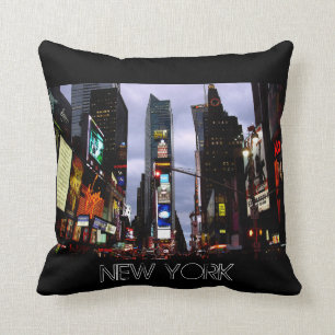Coussin de Times Square du souvenir NY de New York