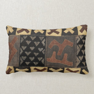 Coussin de tissu de Kuba