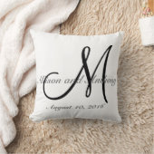 Coussin de toile de Faux fait sur commande de (Couverture)