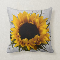 Coussin de tournesol