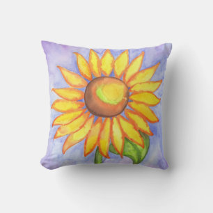 Coussin de tournesol brillant