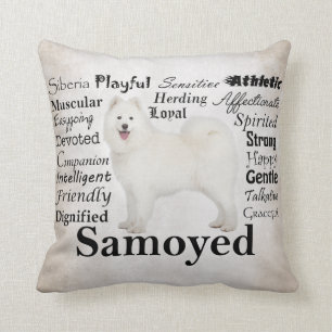Coussin de traits de Samoyed