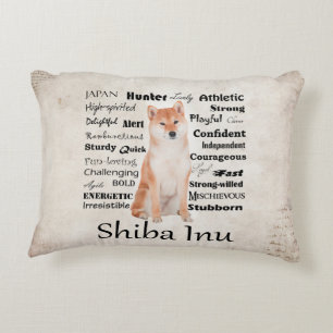 Coussin de traits de Shiba Inu