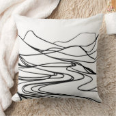 Coussin de tranquillité zen monochromatique (Couverture)