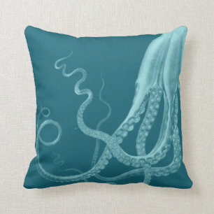 Coussin de triptyque de poulpe
