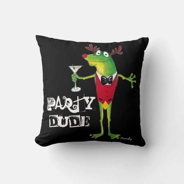 Coussin de type de partie de Froggy (Recto)